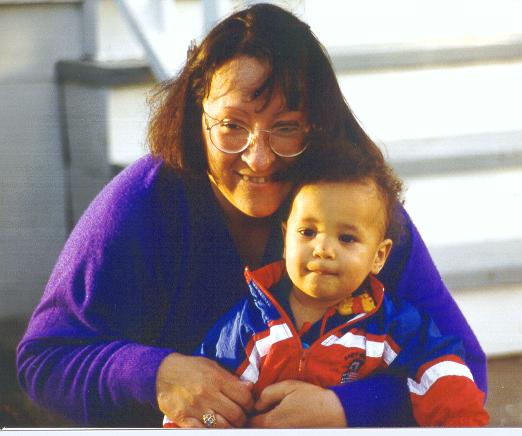 PJ with his Mema