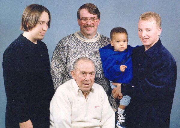The Four Generations of Betker Men
