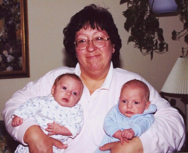 Mema,  Jaedon & Jaxon  - Feb 2002