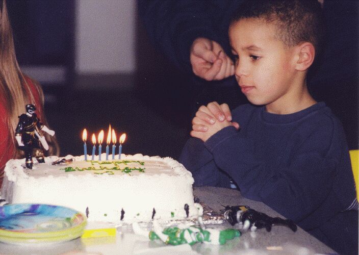 PJ's 6th Birthday  - Feb 15, 2002