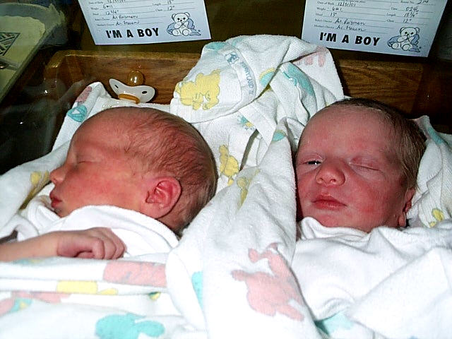 Baby A (Jaedon) & Baby B (Jaxon) Just Born